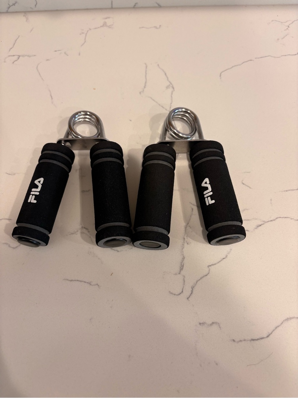 Fila Black Foam Hand Grippers - Pair